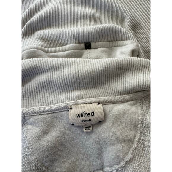 Aritzia Wilfred Diderot Sweater Cocoon Studded Open Cotton Cardigan Size XS - Picture 7 of 11